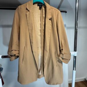 Tan Women's Blazer by Rachel Zoe